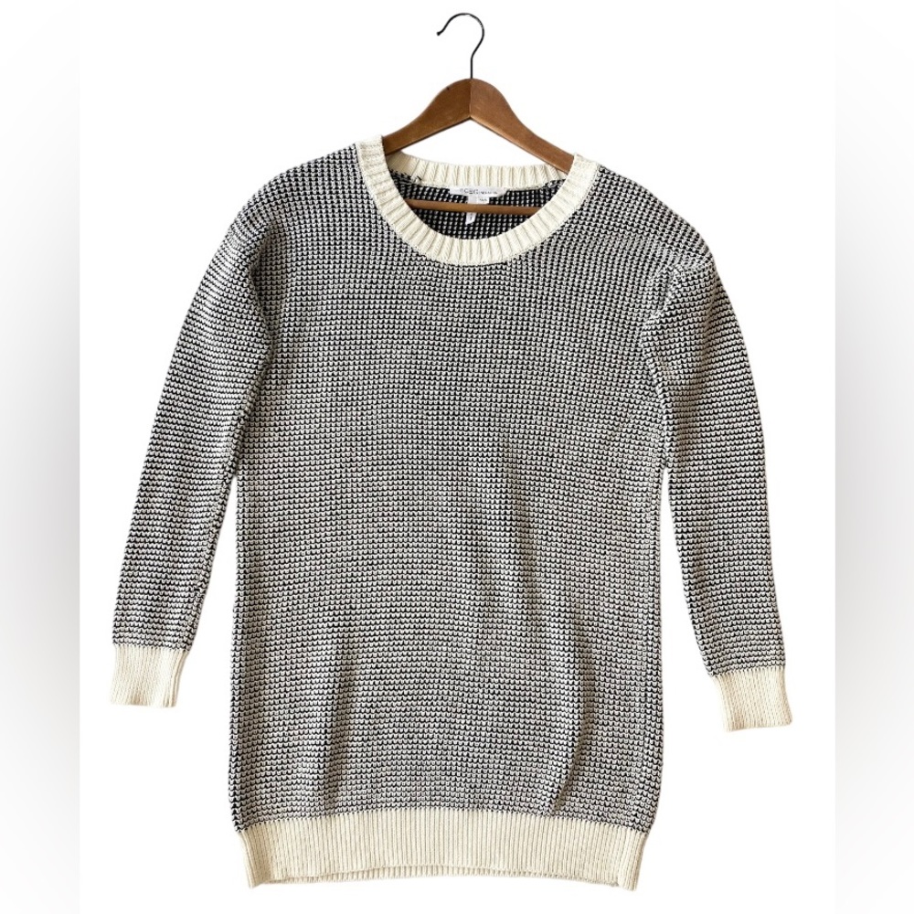 BCBGeneration Cozy Textured Sweater Dress